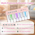 1-3, 2 4 5 6 iPlay, iLearn Kids Mini Piano Toy W/Rainbow Lights, Toddler Pocket Travel Piano Keyboard for Portable