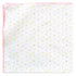 Amazing Baby Large Receiving Blanket, Softest US Cotton Flannel, 42x42 Inch, Playful Dots Multi Pink