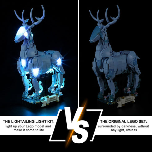 LIGHTAILING Light Kit for Lego 76414 Expecto Patronum, Compatible with Lego Building Blocks Model