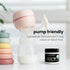 (2 Pack), Organic Nipple Cream, Nipple Crack Lanolin Free Nipple Butter Balm for Breastfeeding Mothers, No Need to Wash
