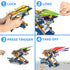 2in1 6-14 6, 8,10,12,14 Smartivity DIY Hydraulic Paper Airplanes & Darts Launcher STEM Toy for Kids Ages Years I