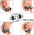 Gejoy Fidget Toy Set with Six Roller Chain Fidget and Key Flippy Chain Stress Reducers for Autism Relief