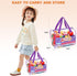 80PCS Sets Set Cutting Play Food for Kids Kitchen, Fake Food Toys with Storage Bag, Toy Food Pretend