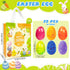 72Pcs 3.15'' Aviski Painted Jumbo Large Iridescent Marble Easter Eggs for Kids Basket Bag Stuffers Fillers, Easter Hunt