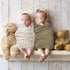 Baby Muslin Swaddle Blankets, Soft Receiving Blanket for Newborn, Cotton Swaddling Blanket, Neutral 2 Pack, Leaf