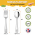 VITEVER 10-Piece Toddler Utensils, Kids Stainless Steel Silverware Set, Children Safe Forks and Spoons - Mirror Polished, Dishwasher Safe by VITEVER