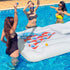 8 Jasonwell Pool Toys Games Floats - Adult Pool Pong Table Game Float with Cooler Drink Cup Holders and Balls Floating