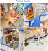 GuDoQi DIY Miniature Dollhouse Kit - 1:24 Scale Tiny House Kit with Music and Furniture, Great Gift for Birthday