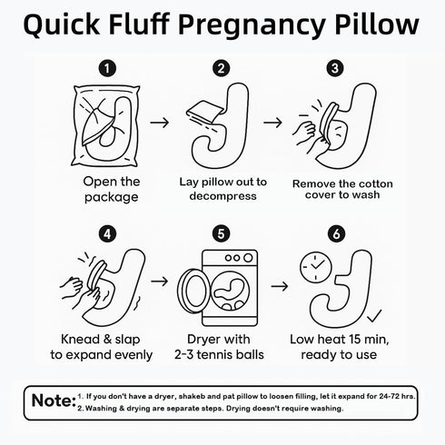 Pregnancy Pillow for Sleeping, SEEDNUR Maternity Pillow Support for Back, Legs, Belly, HIPS, Pregnancy Body Pillow