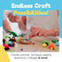 1750+pcs 4-9 4-9 4-10 Blue Squid Craft Kits for Kids, Ages Girl Boys Gifts Arts and Crafts for Kids Craft Kits Toys