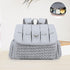 Guohetuk Backpack Diaper Bag Nappy Tote Bag, Changing Bag, for Phone,Toys Keys, Gray