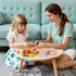 142PCS 3+ Wooden Pattern Blocks Montessori Mosaic Puzzle Geometric Shapes Tangrams for Kids with Storage Bag, Following