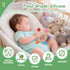 3 6 12 18 Yoolane Baby Teething Toys, Silicone Teether for Babies Months, Dinosaur Baby Teething Ring Rattle Teether
