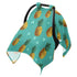 Mazeann Pineapple Summer Pattern Car Seat Cover Baby Breathable Soft Infant Carseat Covers