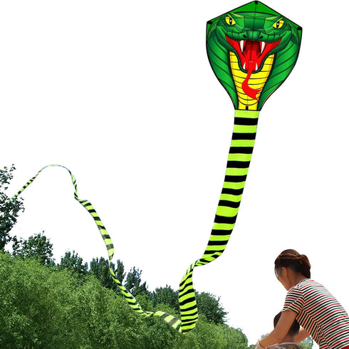 HENGDA KITE Large Power Snake Kites with Flying Line - Outdoor Fun Sports Kite