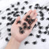 150pcs Realistic Spider Halloween Decorations - Scary Plastic Mini Spiders for Haunted House & Party Pranks