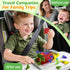 26PCS Set 3+ Mini Magnetic Tiles - Travel Magnetic Building with Storage Iron Box, STEM Educational Toys for Kids Ages