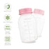 Maymom Breast Pump Bottle Compatible with Medela Pump in Style MaxFlow, Freestyle, Swing Maxi Pump, 8pc/pk with Maymom