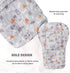 2 High Chair Pad, High Chair Cushion, seat Cushion, Breathable Pad, with Baby High Chair Seat Belt, Pieces, Soft