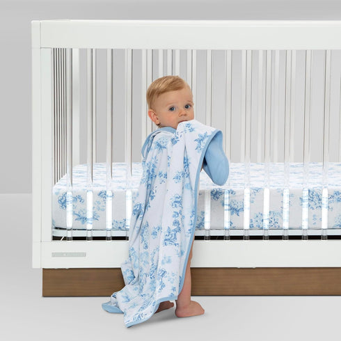 100% 28x52 Inch (Pack 2), Delta Children Fitted Crib Sheets for Girls and Boys - Organic Cotton Crib Sheet for Standard