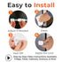 10-Pack Baby Proofing Cabinet Locks, Childproof Locks for Cabinets, Drawers, Refrigerator, Toilet Seat