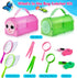Bug Catcher Kit for Kids - 10 Pcs Bug Collection Kit with Bug Cage, Tweezers, Magnifying Glass, Outdoor Toys