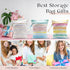 zcyxuuw 3 Pcs Wet Bag, Wet Dry Bag, Waterproof Bag, Small Laundry Bag, Wet Bag for Pool, Beach, Swimsuit, Makeup Bag