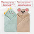 4 Packs (4Pack) Hooded Baby Towels, Premium Soft Baby Bath Towels with Hood for Babies, Toddler, Infant - Ultra