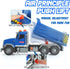 Dump Truck Toy Construction Toys with Lights and Sounds - Push & Go Car for Toddlers Age 3-5 Birthday Gift