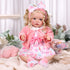 5-Piece Set 17-22 Inch 3+ BABESIDE Reborn Baby Doll Clothes Fits Dolls with Floral Dress, Headband, Coat, Baby Doll
