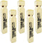 5 PCS Wooden Train Whistle Musical Toy for Kids (4 Tone)