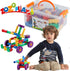 ZOZOPLAY 64 Set 3+ STEM Learning Toy Tubular Pipes & Spouts & Joints Piece Build Bicycle, Tank, Scootie, Moter Skills