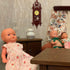 Miniature Dollhouse Wall Clock - Perfect for Photography & Decor