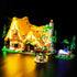 Upgraded LED Light Kit for Lego Snow White and The Seven Dwarfs' Cottage Building Set, Compatible with 43242