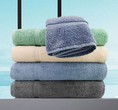 Rifz GOI131312CG GOI Collection Washcloths, Charcoal Grey - Pack of 12
