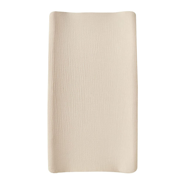 DONOMILO Muslin Changing Pad Cover,Ultra Soft Breathable Diaper Changing Table Cover for Baby