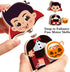 HUZU Halloween Snap Together Dress Up Building Blocks, Witch Vampire Skeleton Pumpkin Characters, STEM Gift for Kids