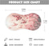 YETTASBIN Pink Butterflies Flowers Muslin Baby Burp Cloth, Super Soft Absorbent Cotton Burp Rag Baby Bibs Feeding Cloth