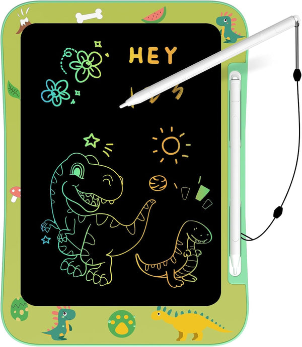 Genialba LCD Writing Tablet for Kids, Colorful Screen Drawing Board for 3-7 Year