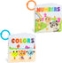 2 Pack 6 B. toys Bath Book Soft & Waterproof Books Learn Colors & Numbers Bath Toys for Babies, Toddlers Months Tub