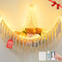 Stuffed Animal Hammock with 75LEDs, Extra Large 55in Toy Storage Macrame Hammock,