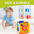 Busy Board for 1+ Year Old, Montessori Educational Toys for 1-4 Year Olds, 6-in-1 Early Development Gifts