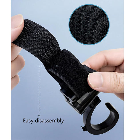 XEGZLH 360 Degree Rotating Strollers Accessory Hanger Clip Hook Designing Easy Installation Without Tool Required