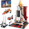BIZNESMEN 704 PCS Space Shuttle Exploration Rocket Launch Center Block Set, 4-in-1 STEM