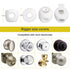 Door Knob Safety Cover for Kids, Child Proof Door Knob Covers, Baby Safety Handle Lockable Design (4 Pack)