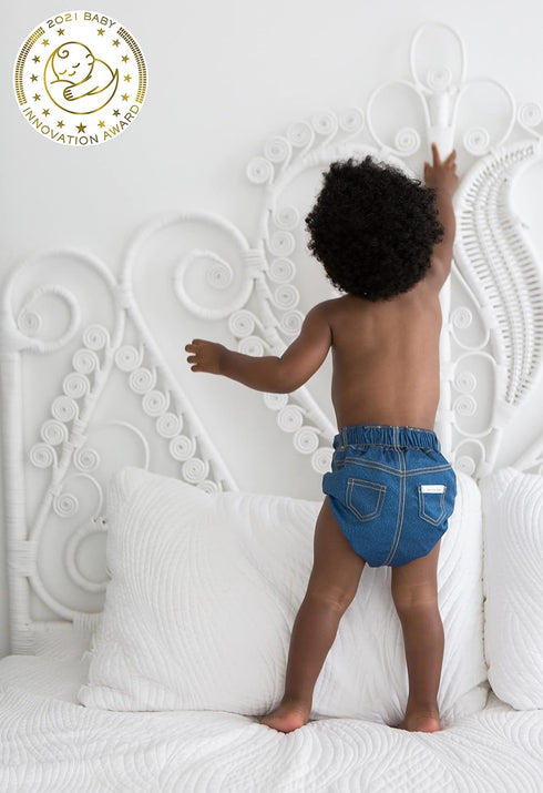 4 (22-40 lbs), Set Amazing Baby Hybrid Cloth Diaper Cover with Pocket-Sling, Large, Sz Use Boosties Disposable
