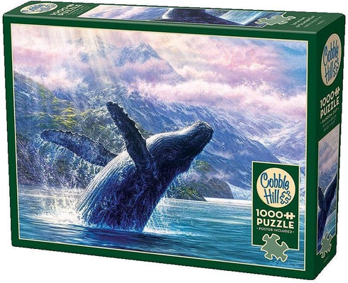 Cobble Hill 1000 Piece Puzzle - Leviathan of Glacier Bay - Sample Poster Included