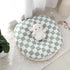 Nursing Pillow Cover and Newborn Lounger Cover, Soft Comfortable Slipcover for Baby Girl Boys, Green Checkerboard