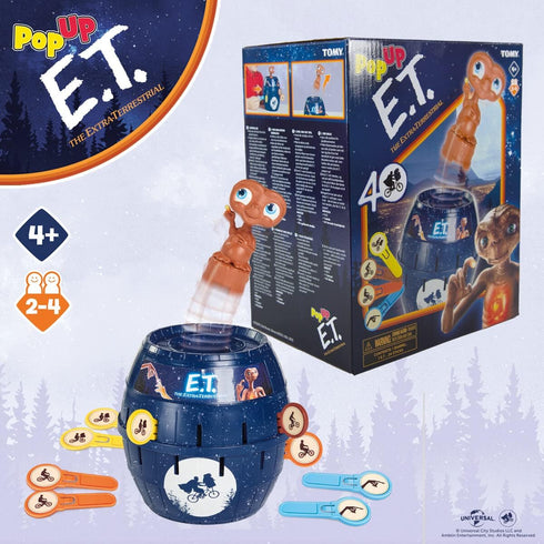Pop Up E.T.: The Extra-Terrestrial Kids Board Game - Special Edition for Family Game Night for Ages 4 and Up