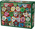 Cobble Hill 1000 Piece Puzzle - Sugar Skull Cookies with Sample Poster Included